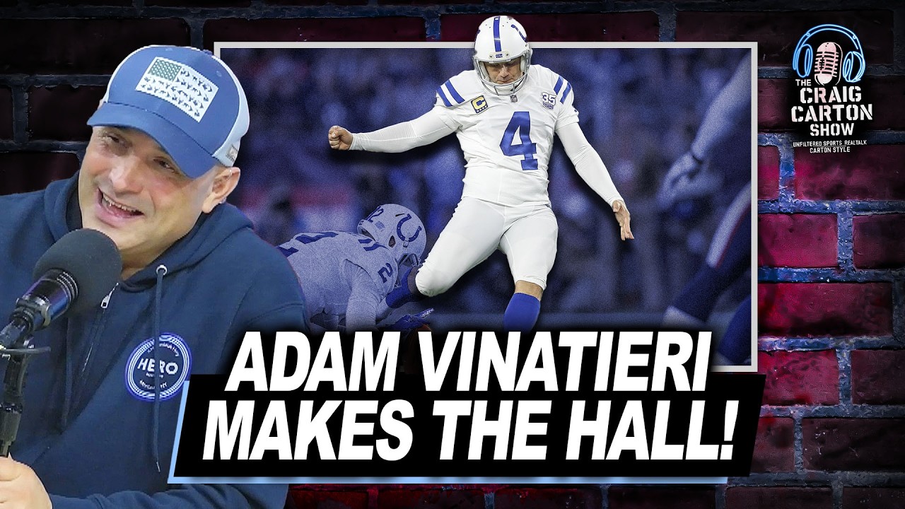HALL OF FAME MESS: Adam Vinatieri in HOF Over Belichick & Kraft!? | The Craig Carton Show