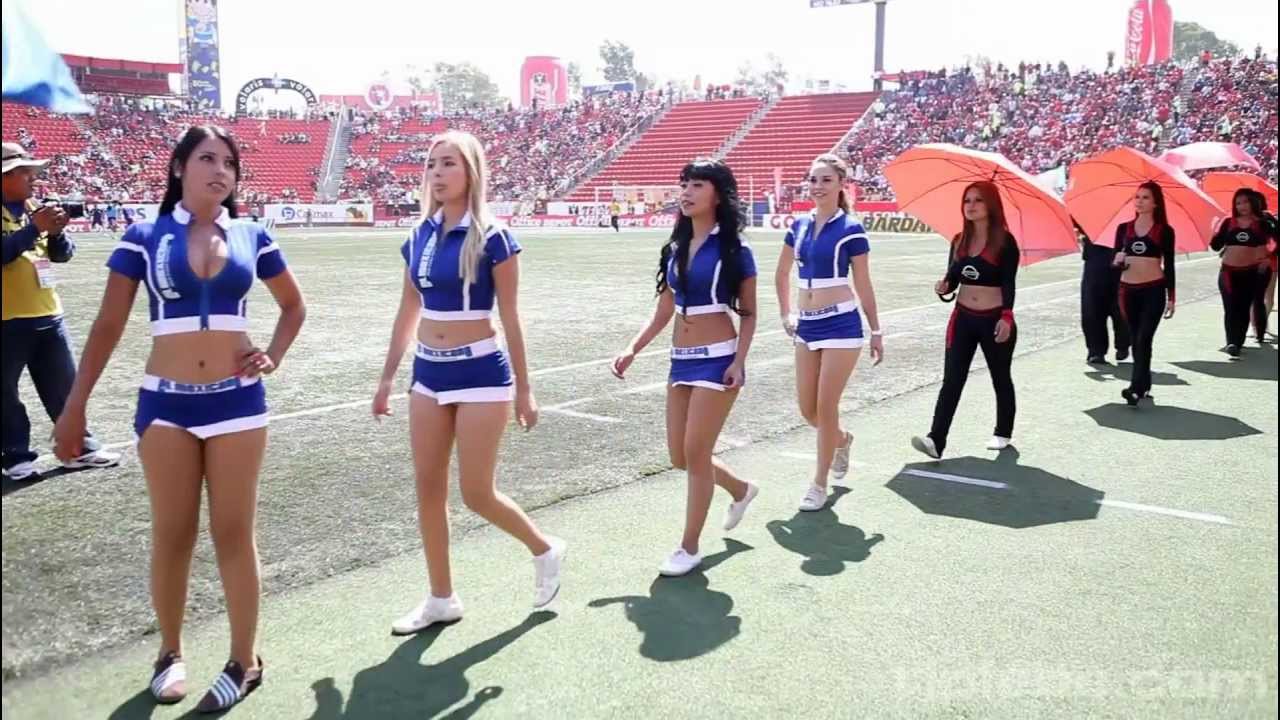 Edecanes Xolos vs Estudiantes @ Estadio Caliente Tijuana [HD]