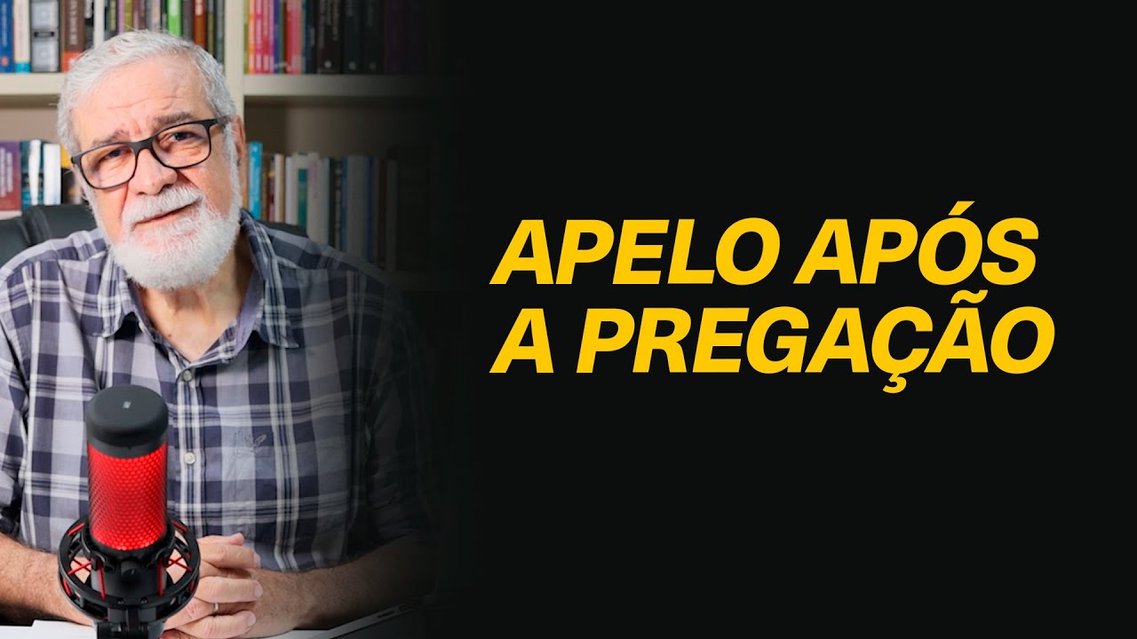 A prática do apelo ao término da pregação é bíblica? - @pnooficial