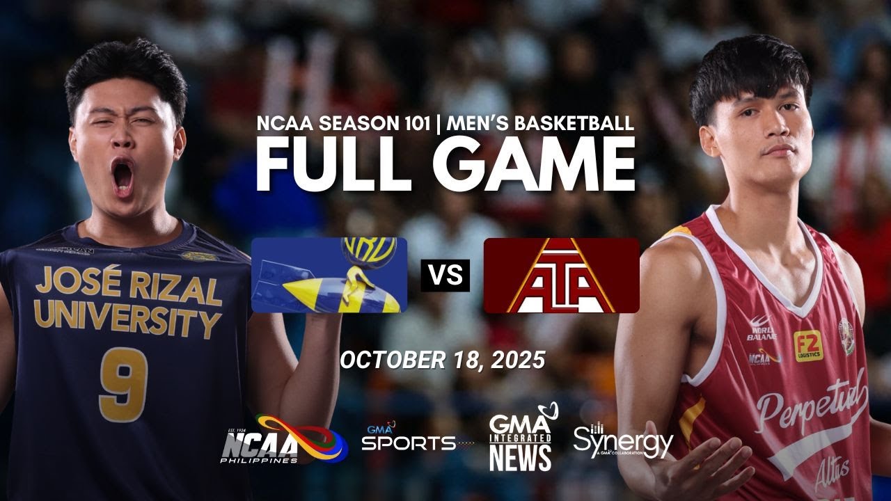 FULL GAME - JRU vs. Perpetual (Men's Basketball) | NCAA Season 101