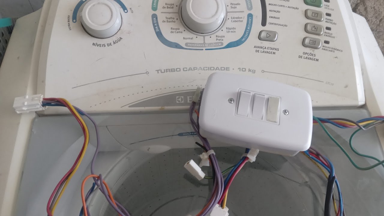 testador de maquina de lavar caseira giga de teste eletrolux Brastemp cônsul
