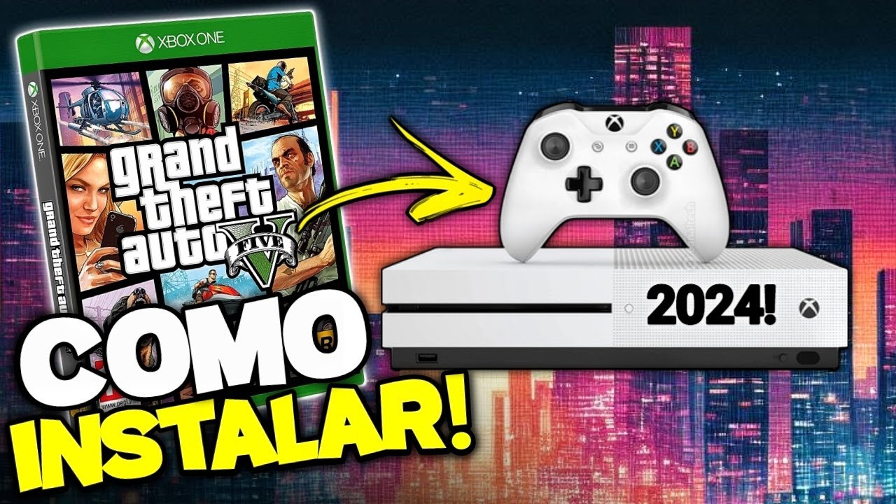 COMO INSTALAR GTA 5 NO XBOX ONE! (Atualizado 2024)