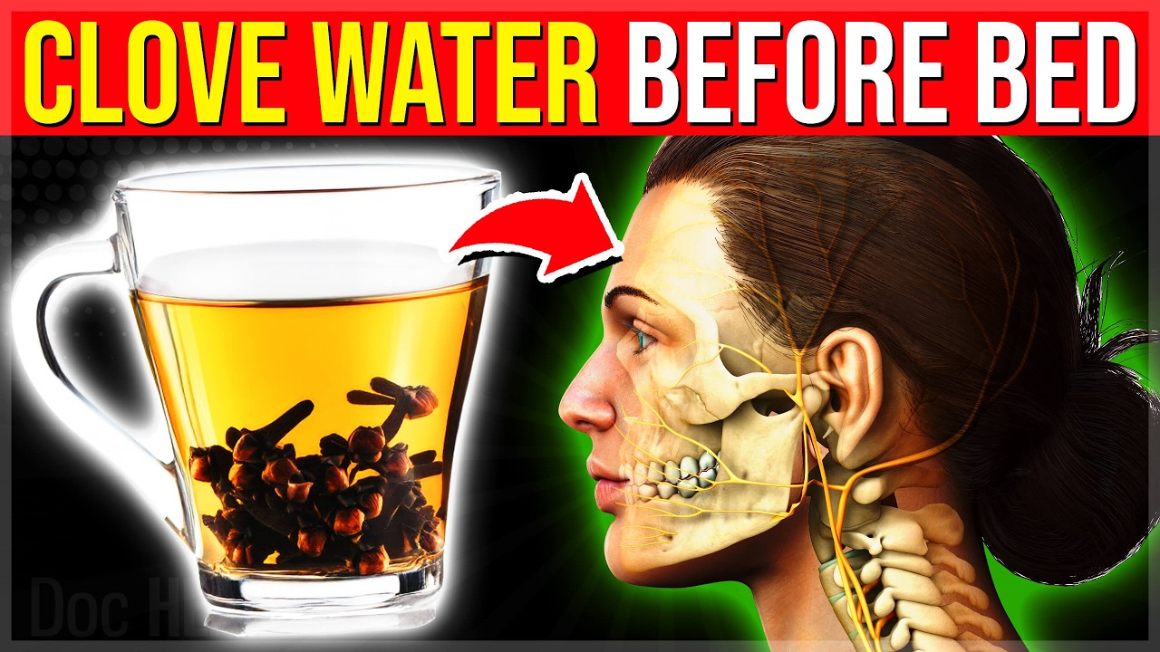 1 Cup CLOVE WATER Before Bed Has THESE 10 POWERFUL Health Benefits!