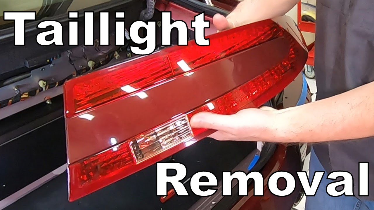 Removing the Tail Lights from an Aston Martin DB9