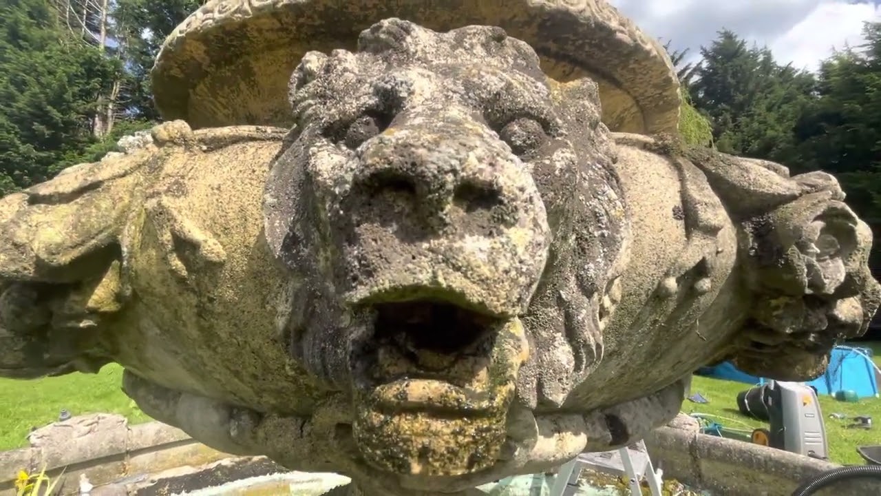 Haddonstone water feature refurb