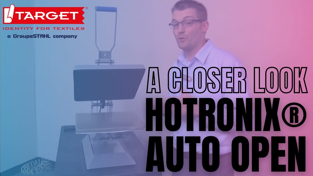 A Closer Look: Hotronix Auto Open Clam Heat Press