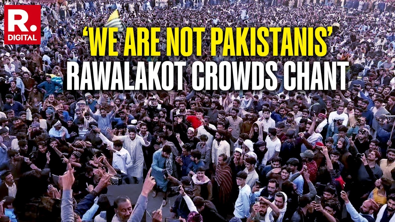 &lsquo;PoJK Not Part Of Pakistan&rsquo;: Thousands Rally In Rawalkot, Signal Shift Towards India | PoJK Uprising