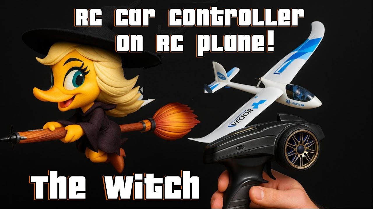 Эпичный RC-микс! Witch Maiden, Avanti Crash и Monster 60cc Spitfire 60size! — Пульт управления ра...