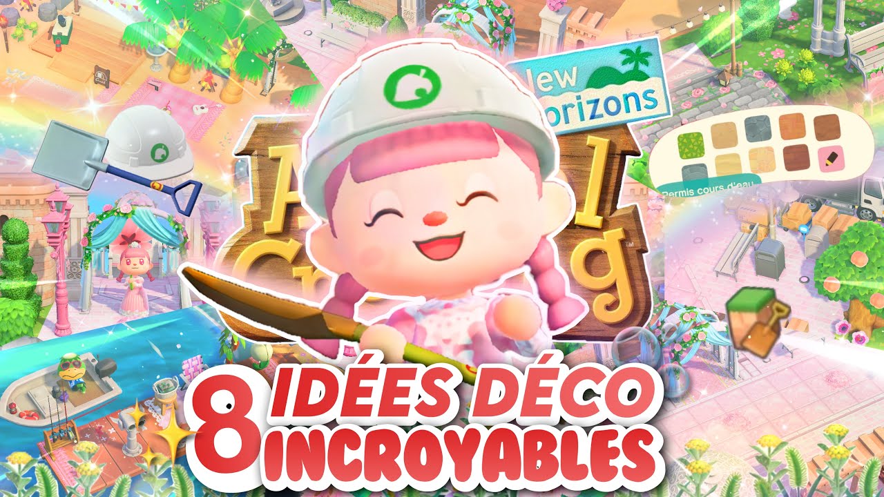 +8 MEILLEURES IDÉES DÉCO À ABSOLUMENT FAIRE dans ANIMAL CROSSING NEW HORIZONS ! ✈️