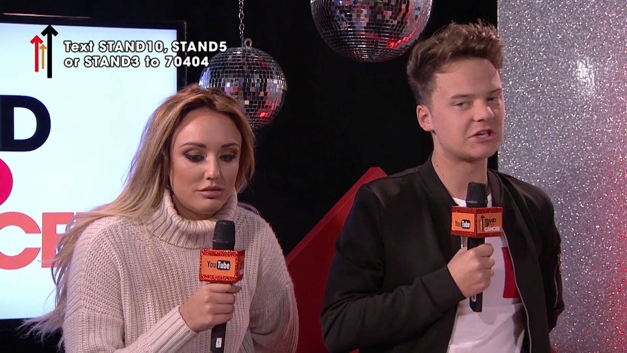 Charlotte Crosby and Conor Maynard and...a whole load of jelly | Stand Up To Cancer