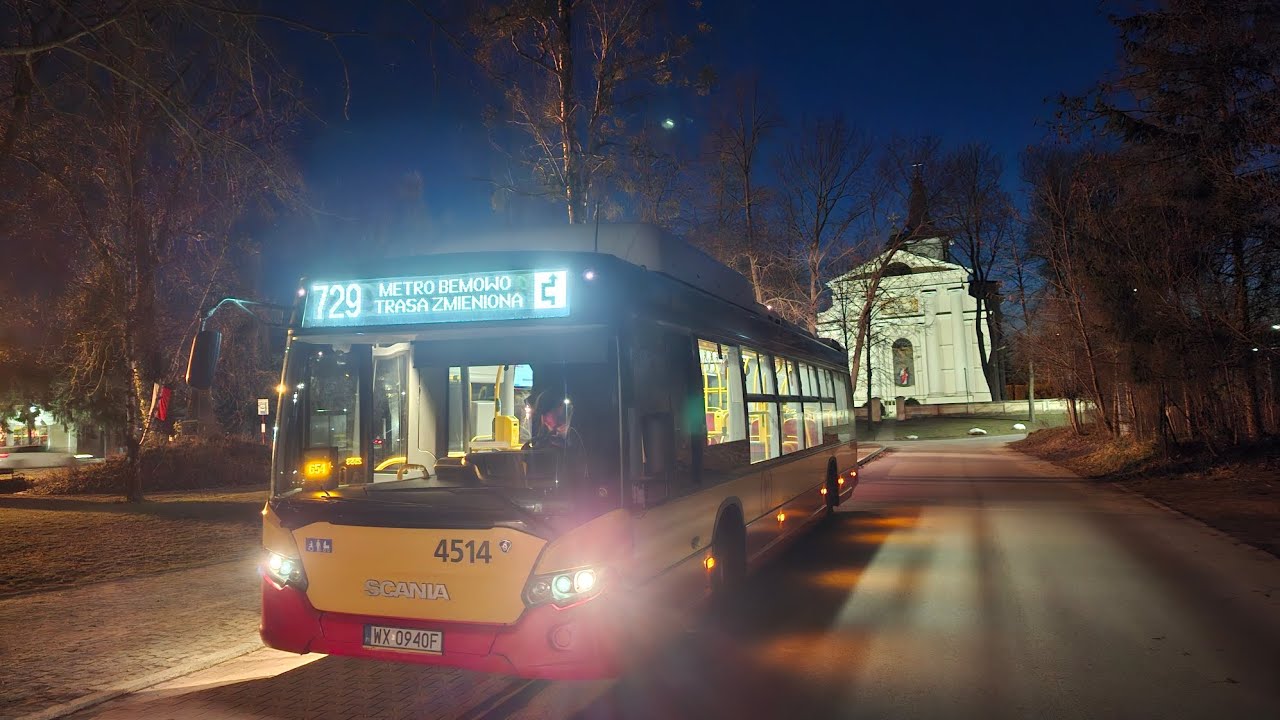 Scania Citywide 12LF CNG opętana Scania 🤣 #4514 ex.9686 - (MZA Warszawa) linia 149 ➡️ Metro Bemowo 