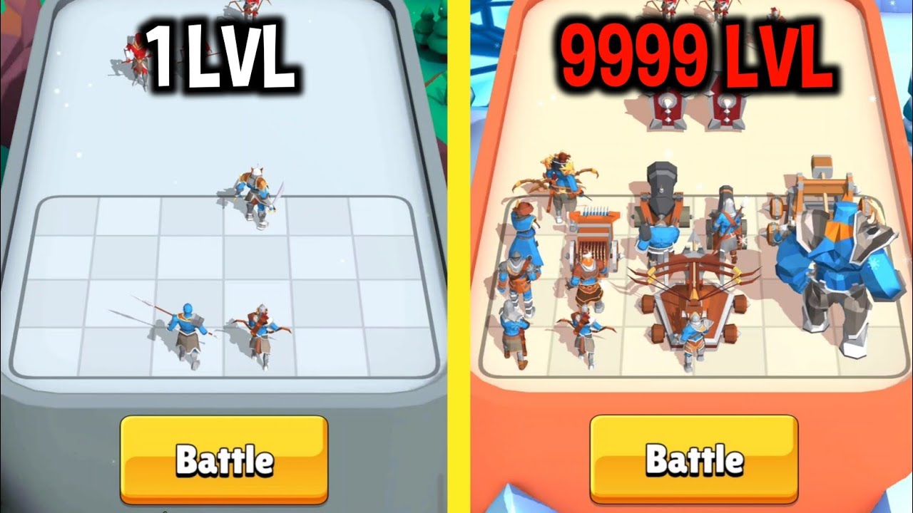 MAX LEVEL in Merge Master: Battle Simulator Game