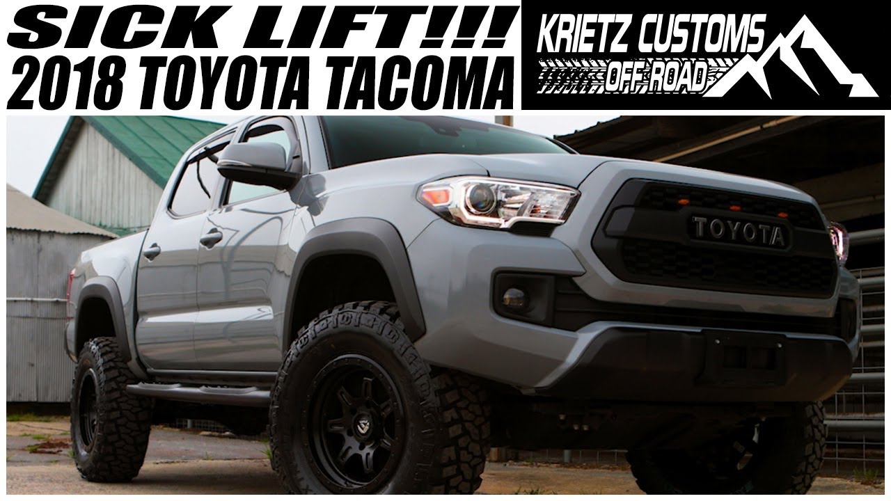 SICK CUSTOMER LIFT!!! 2018 Toyota Tacoma │ Krietz Auto