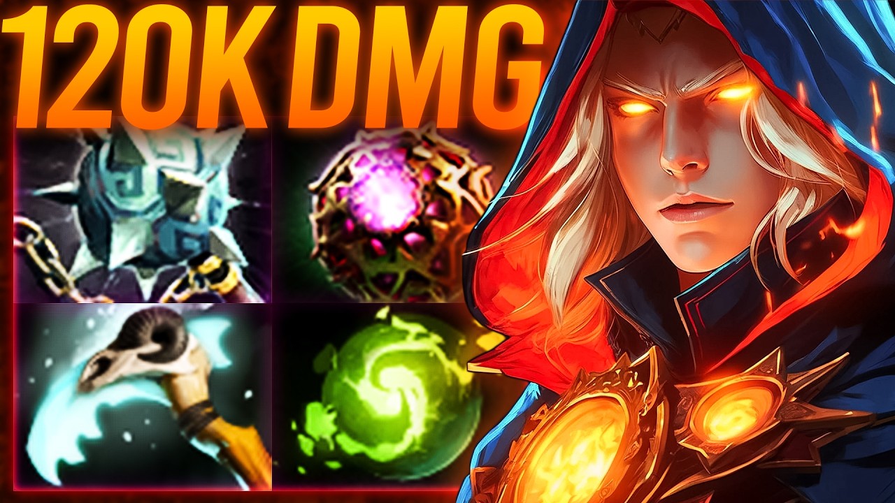 INSANE 58-Min Game!! Epic Invoker 120K DMG Refresher Combo | Dota 2 Invoker