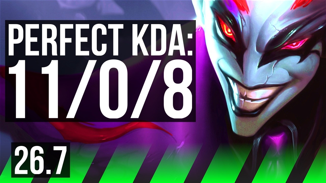 SHACO vs VOLIBEAR (JGL) | Perfect KDA: 11/0/8 | EUW Master | 26.7