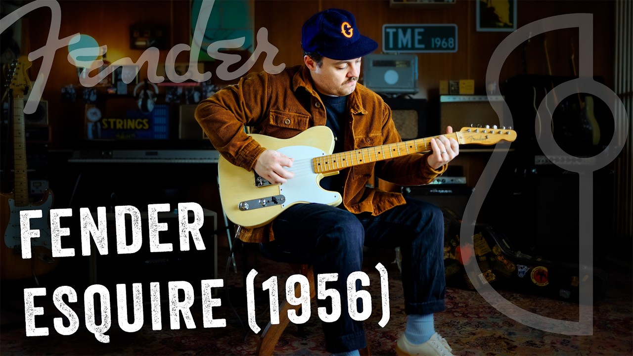 1956 Fender Esquire & Benson Bellringer | The Music Emporium