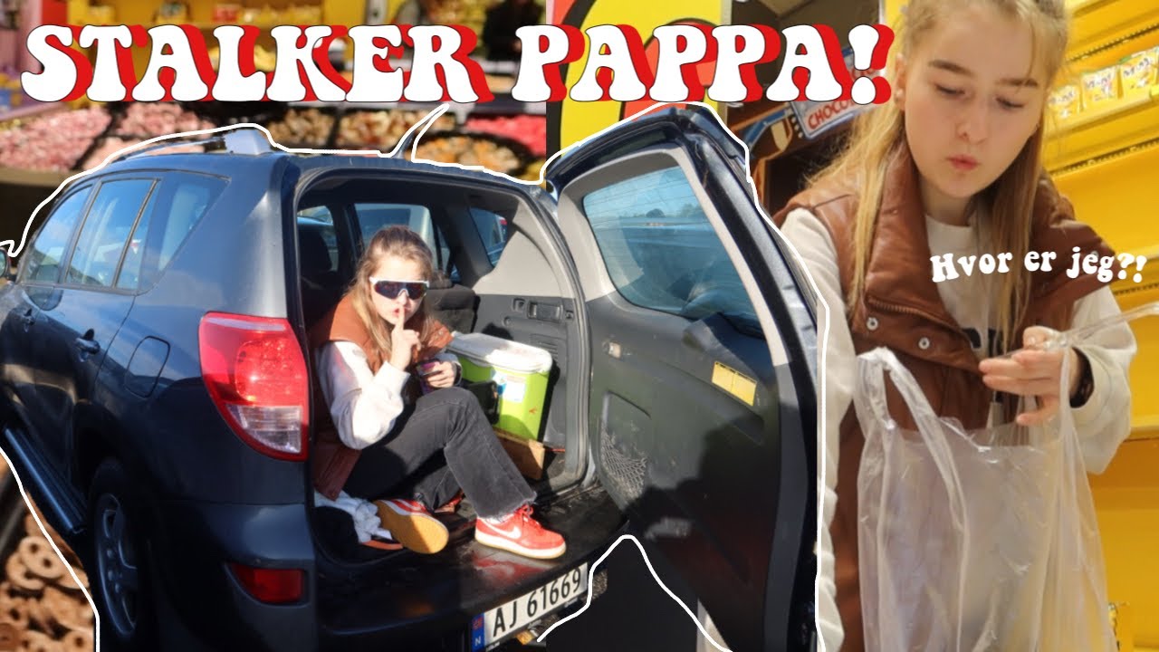 JEG STALKER PAPPA😱🤯(Ender opp i SVERIGE🇸🇪)