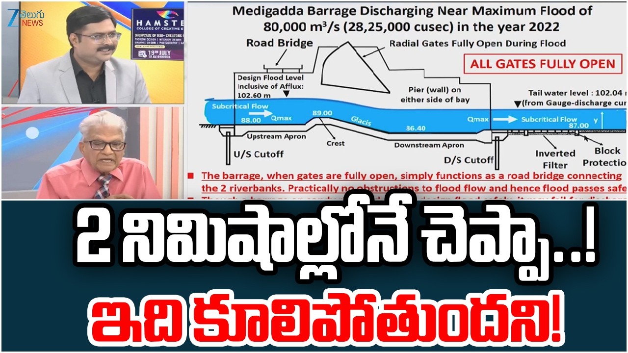 Why Did Kaleshwaram Collapse? Dr. P. G. Sastry Reveals the Real Reason | DNA with Bharath | Zee News