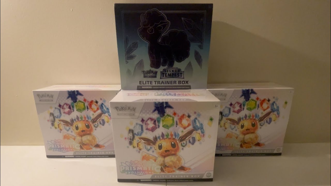 Prismatic Evolutions: Elite Trainer Box Opening