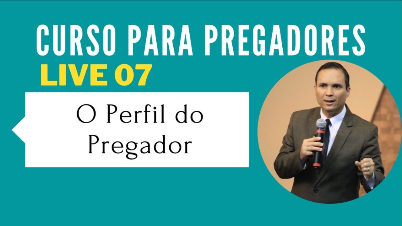 LIVE: CURSO PARA PREGADORES (Aula 7) / PR. ARILTON