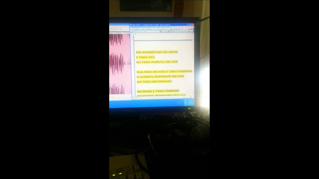 COOK ISLAND MUSIC - AMILAH 1ST BDAY SONG I COMPOSE