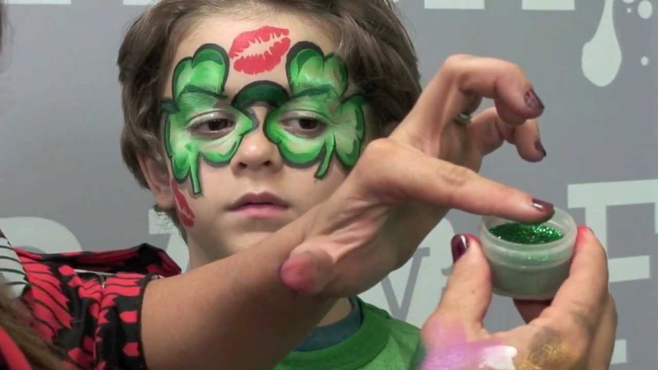 Lucky Dude - Shamrock Face Painting