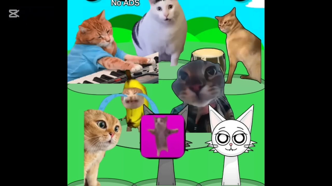 Ultimate Cat Sprunki Mix  | Sprunki Dance Party
