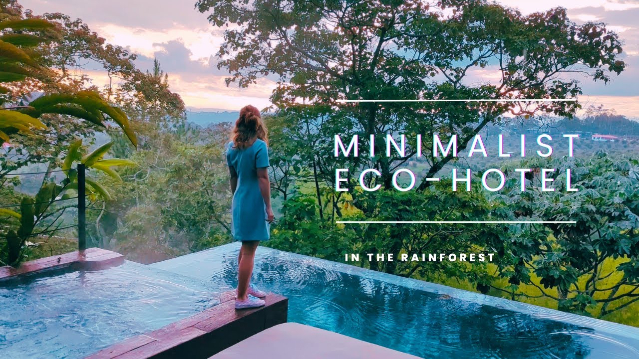 Эко-отель из стеклянных панелей в колумбийском тропическом лесу