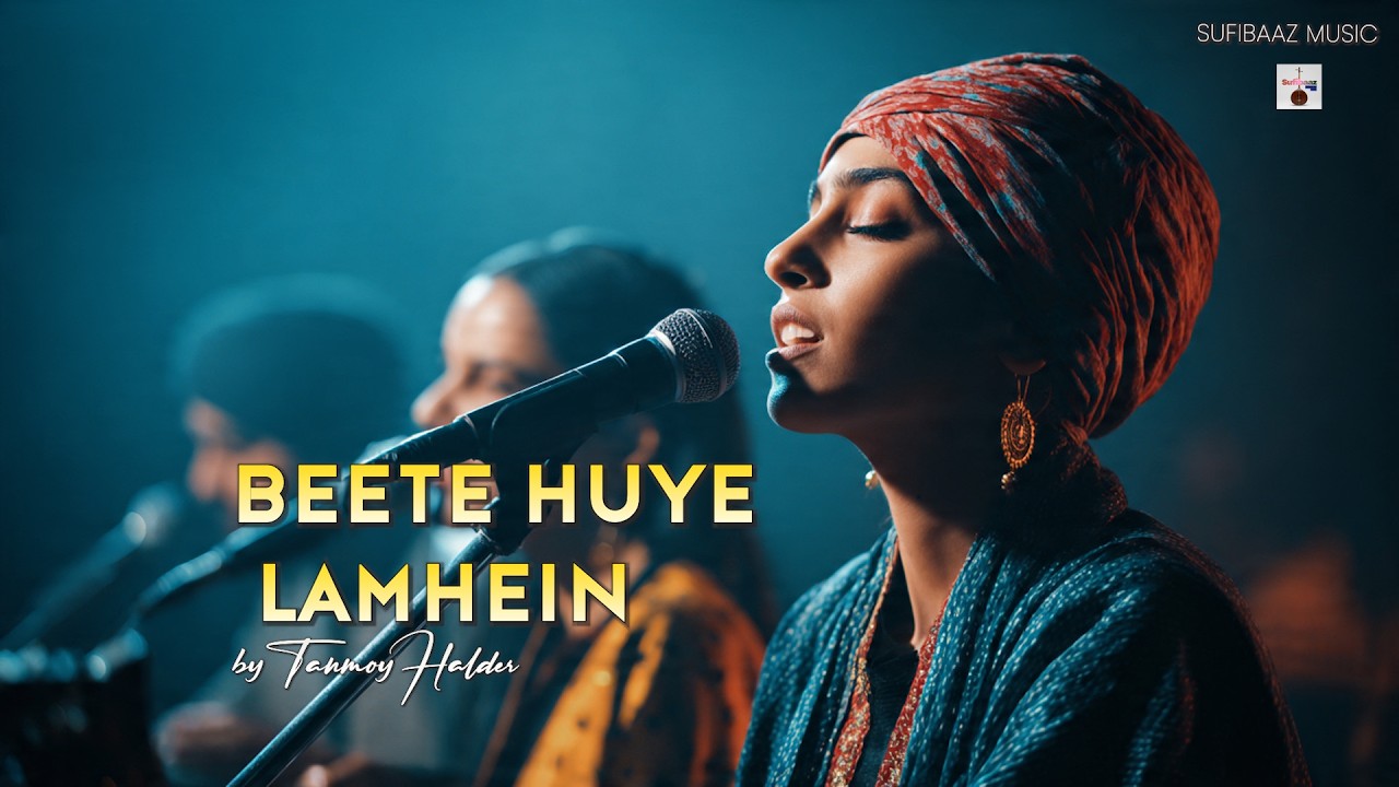 Beete Huye Lamhe | Soulful Sufi Fusion Song | Emotional Modern Folk | Sufibaaz Music