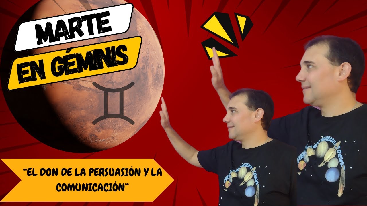 ♊Marte en Géminis en la Carta Natal♊ El poder de la Expresión y la Comunicación. #astrología #Gemini