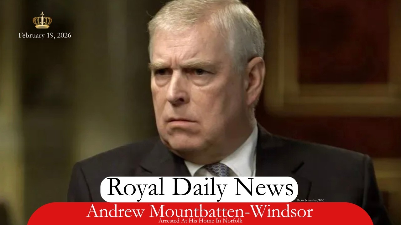 Andrew Mountbatten-Windsor ARRESTED at His Home on His Birthday.   #royalnews