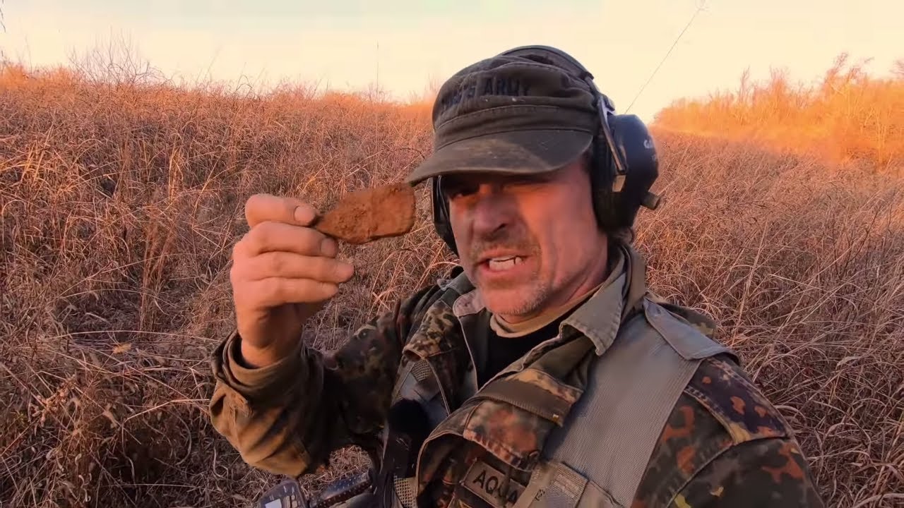 Searching For Civil War Relics: Finding Colonial Buttons And Coins