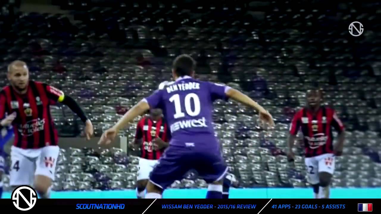 WISSAM BEN YEDDER  Goals, Skills, Assists  Toulouse  20152016 HD
