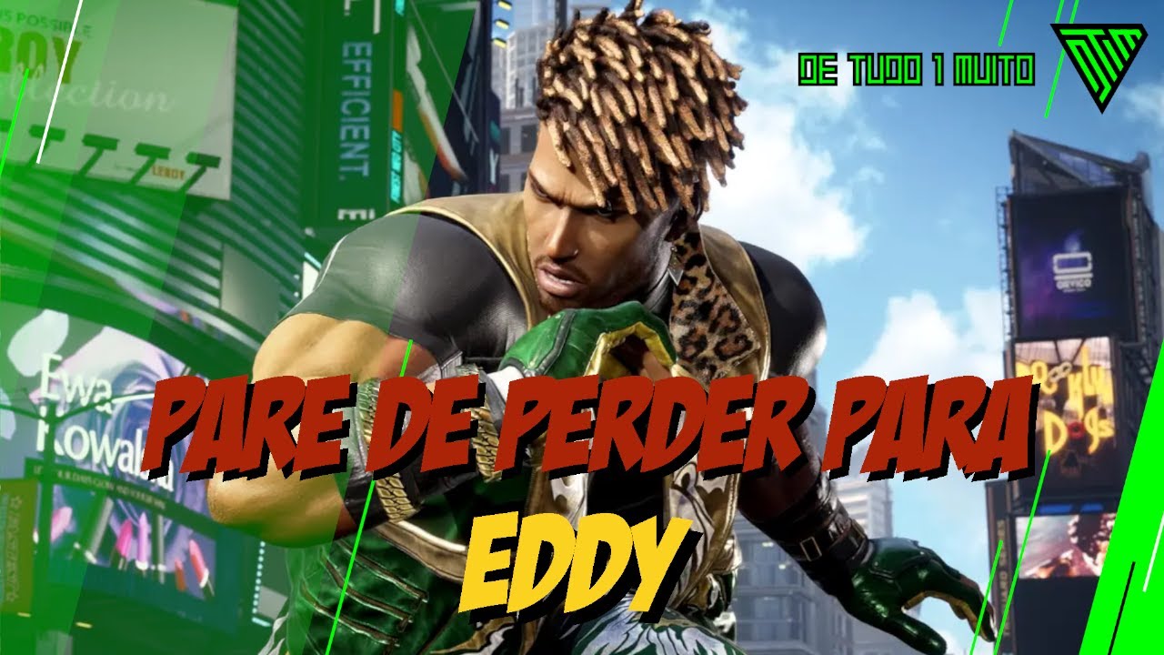 Como Jogar CONTRA Eddy no Tekken 8.