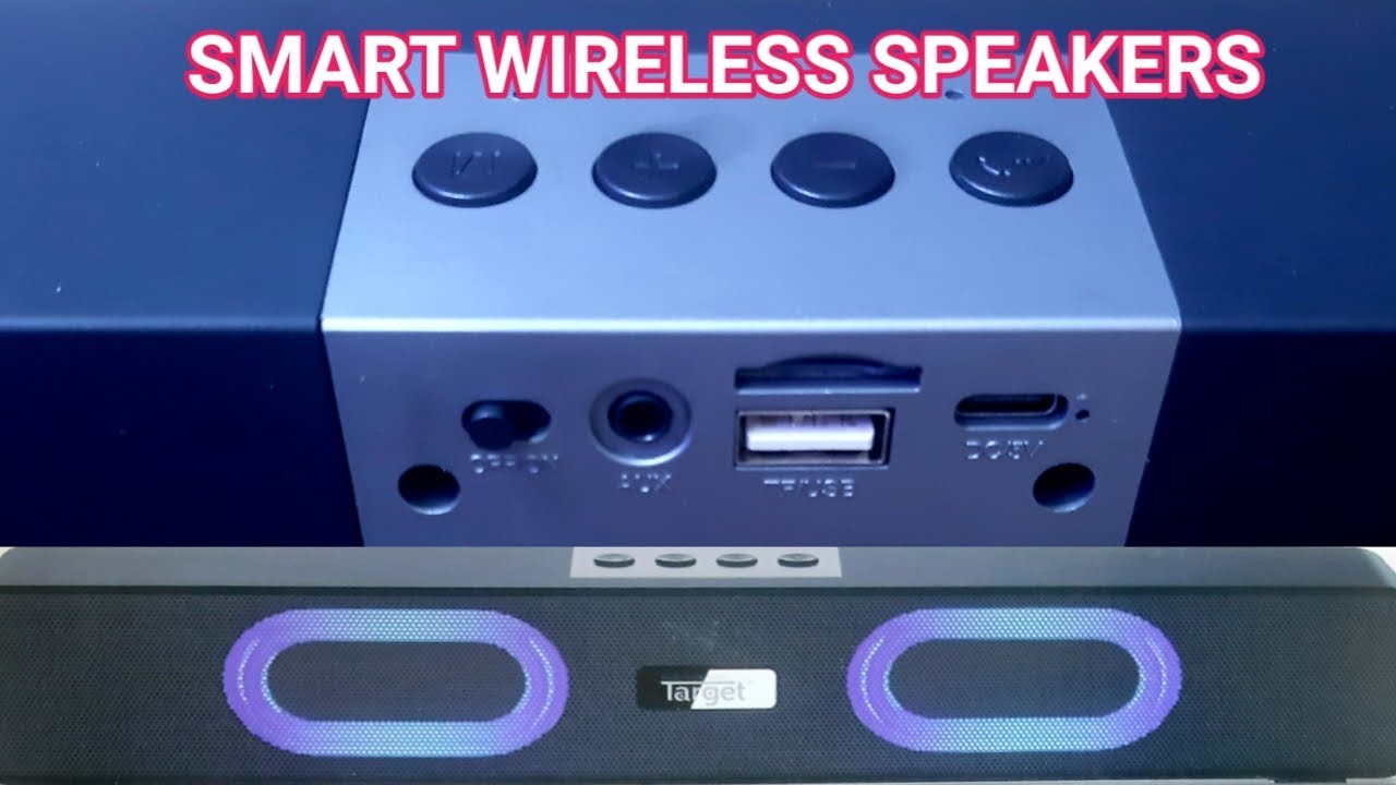 Smart Wireless Desktop Speakers, Best Wireless Speakers Unboxing In Hindi 2023, TARGET SP 163,