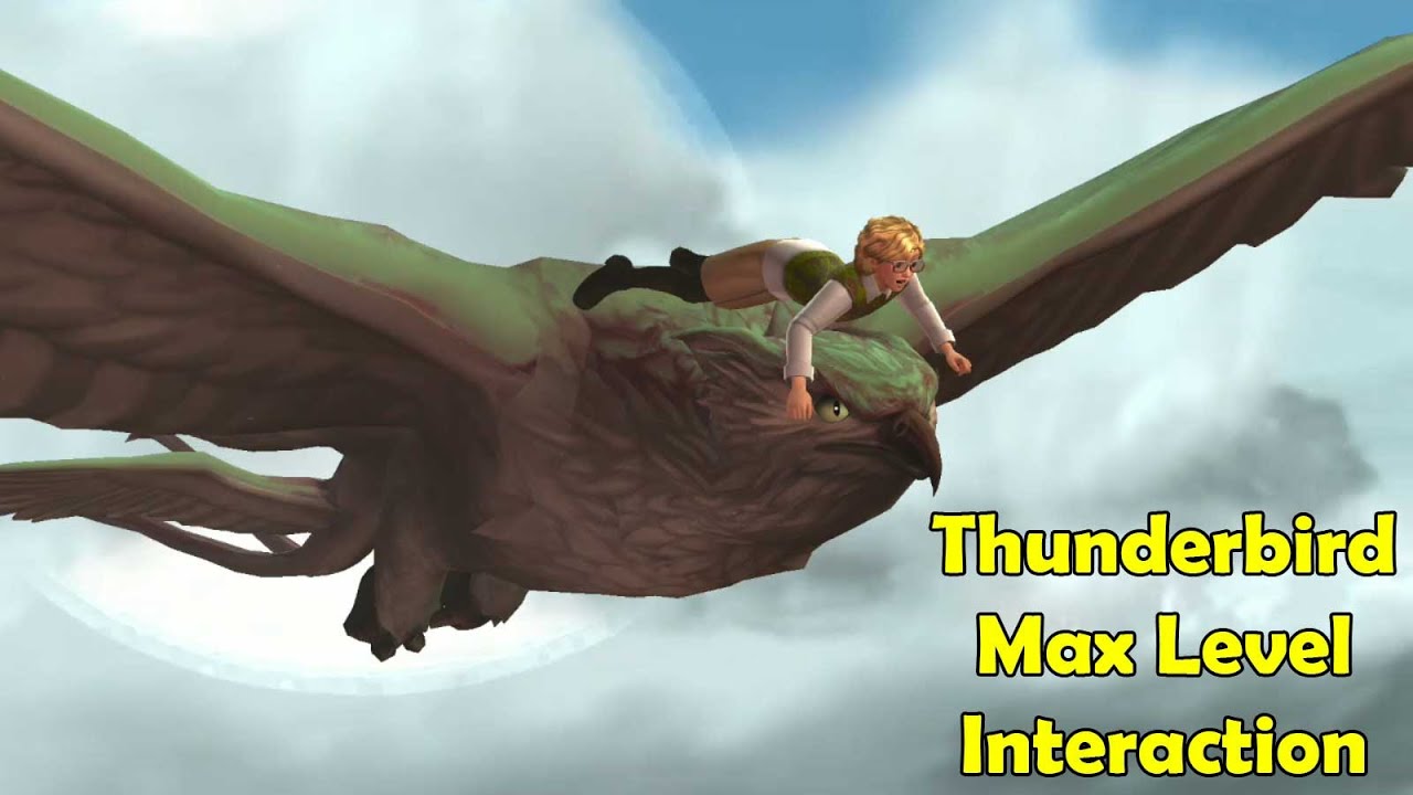 Thunderbird Max Level Harry Potter Hogwarts Mystery