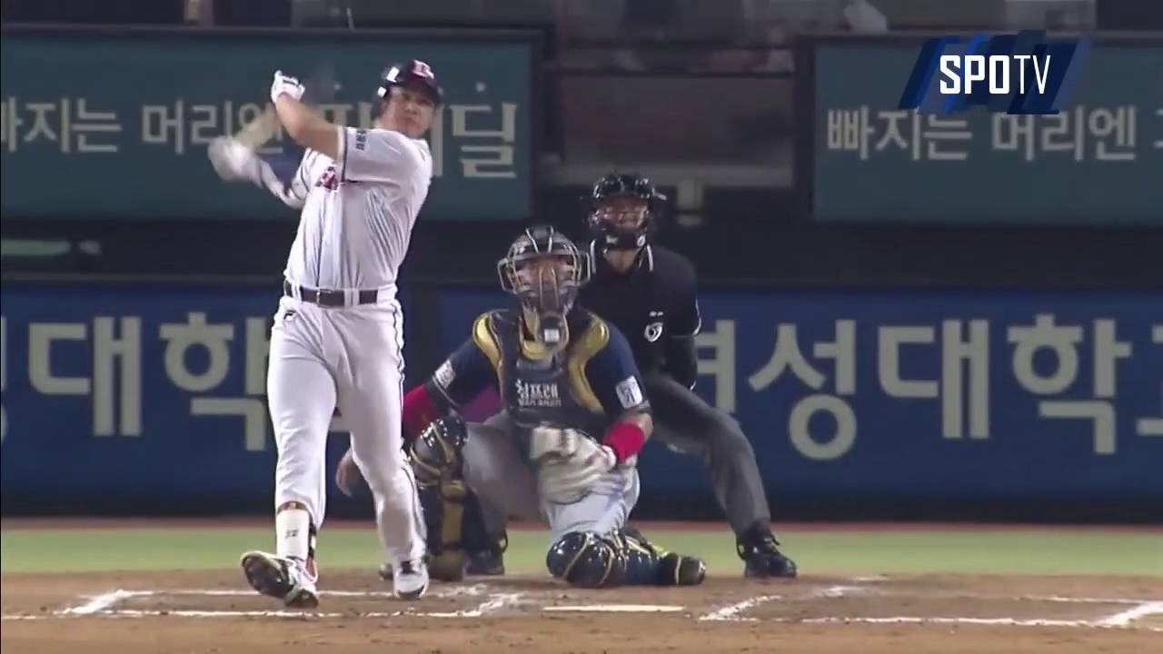 두산베어스 김재환 2016 전체 홈런