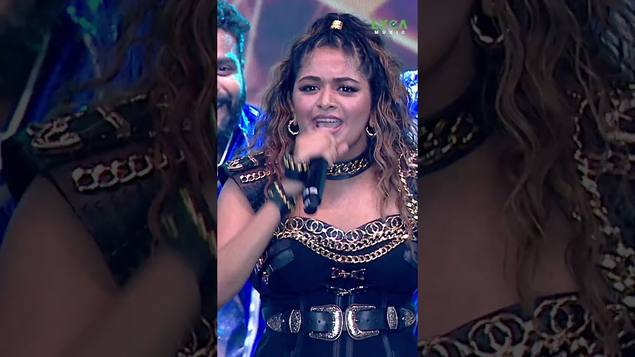 பாடலாமா...? Aditi Shankar's Amazing Performance| Indian 2 Audio Launch  #shorts