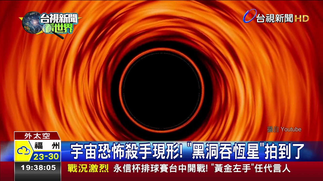 宇宙恐怖殺手現形!黑洞吞恆星拍到了
