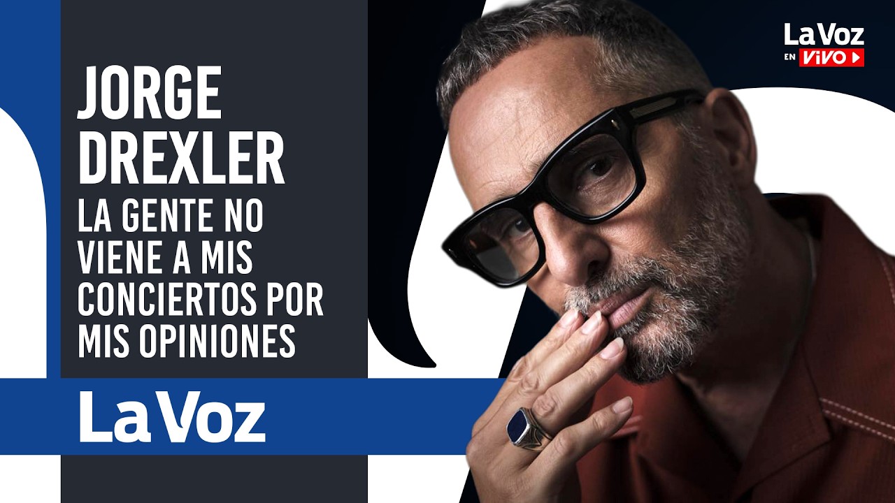 JORGE DREXLER: LA GENTE no viene a MIS CONCIERTOS por MIS OPINIONES