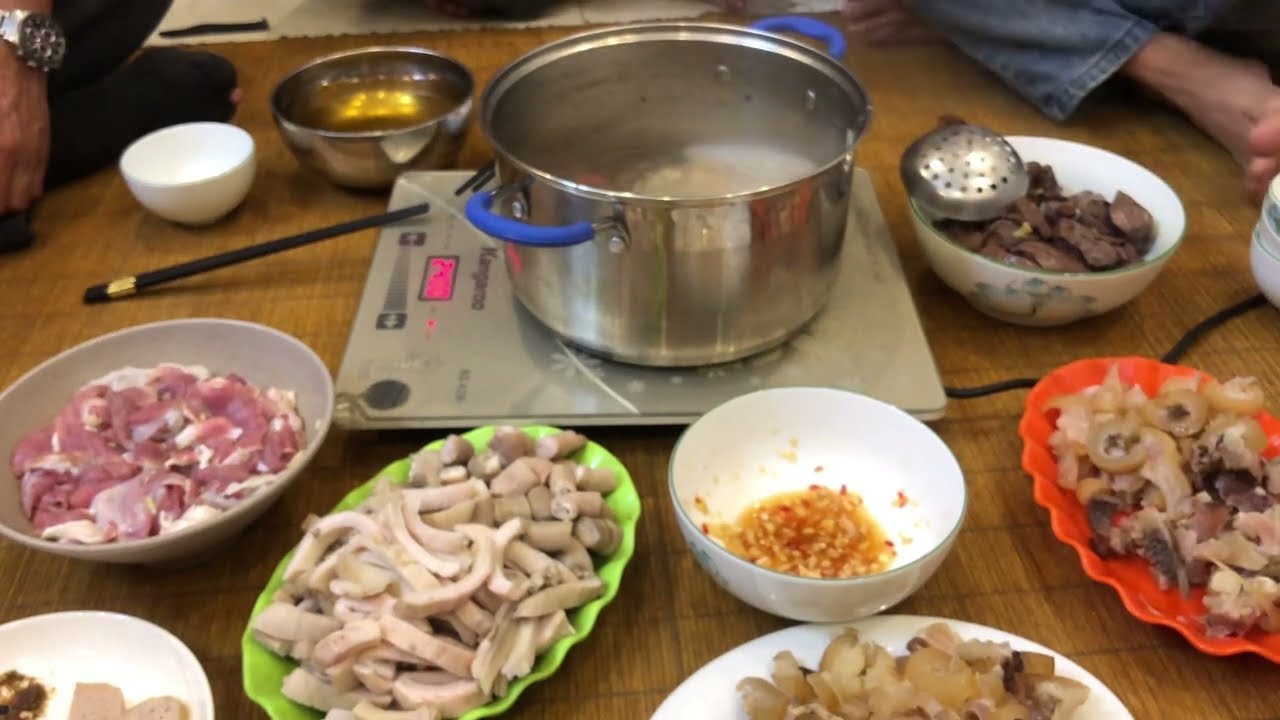 Lòng dồi trường bò nhúng lẩu |Góc bếp nhỏ pt