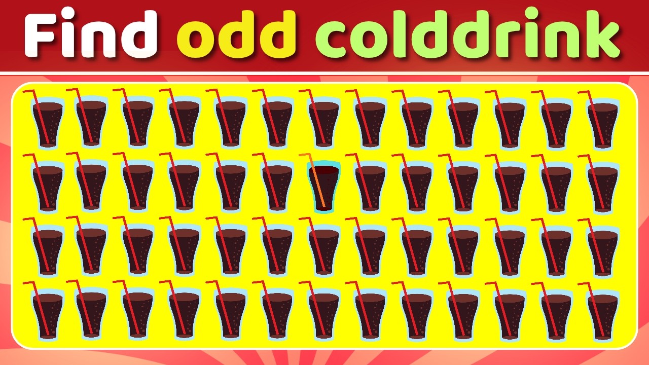 Find the ODD One Out - Junk Food Edition 🍟🍕🍔 | 30 Levels Emoji Quiz