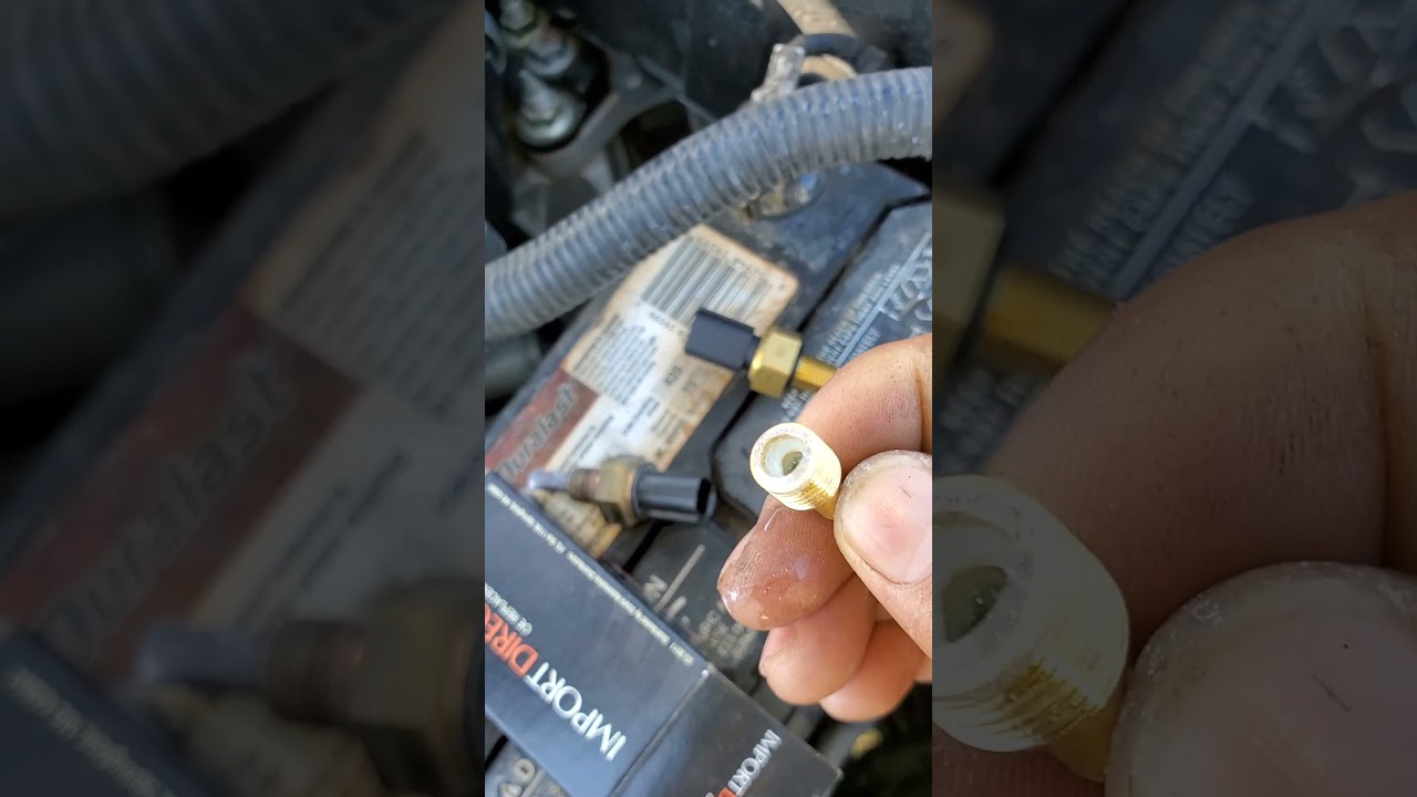 Honda civic  2008 1.8 como cambiar sensor de temperatura