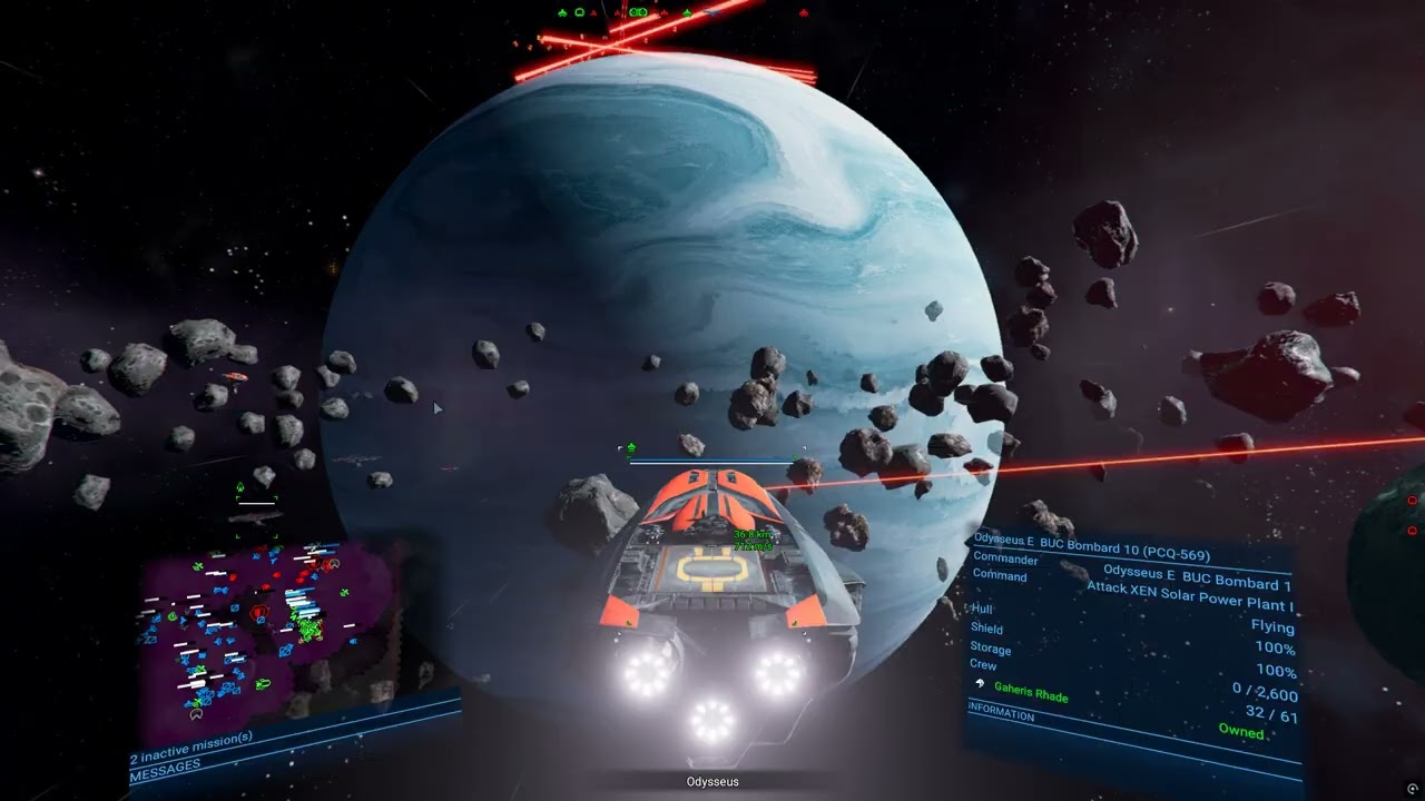 X4  Foundations: 7.6 Beta 1 - Extended fleet combat, station demolition and anti capital tests