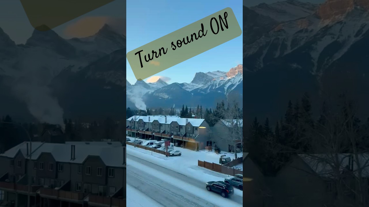 This is Canmore, Alberta #canmore #shorts #viral