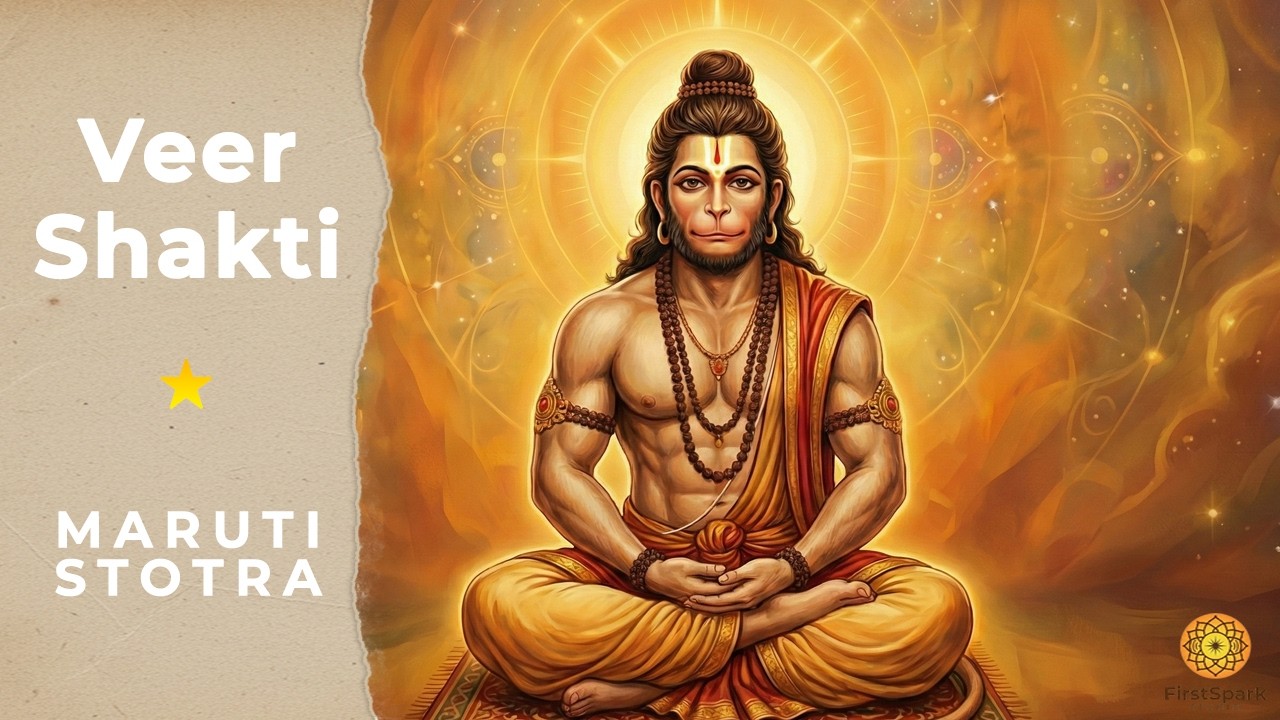 Maruti Stotra  Veer Shakti |  मारुति स्तोत्र – वीर शक्ति 🕉️