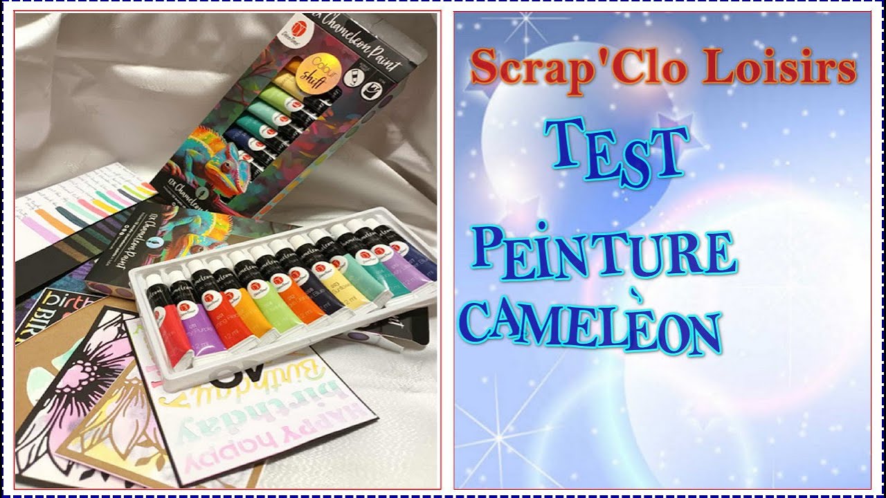 251 Test peinture Caméléon Action + 5 cartes !