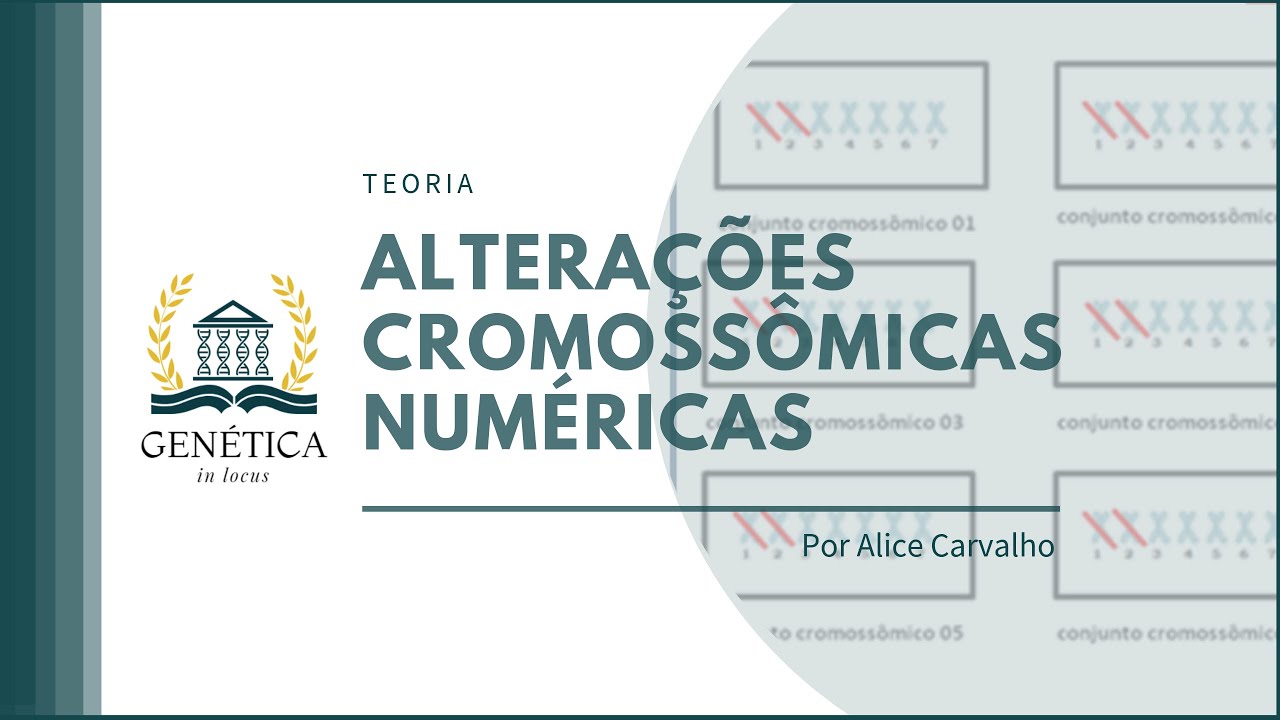 Teoria: Alterações Cromossômicas Numéricas