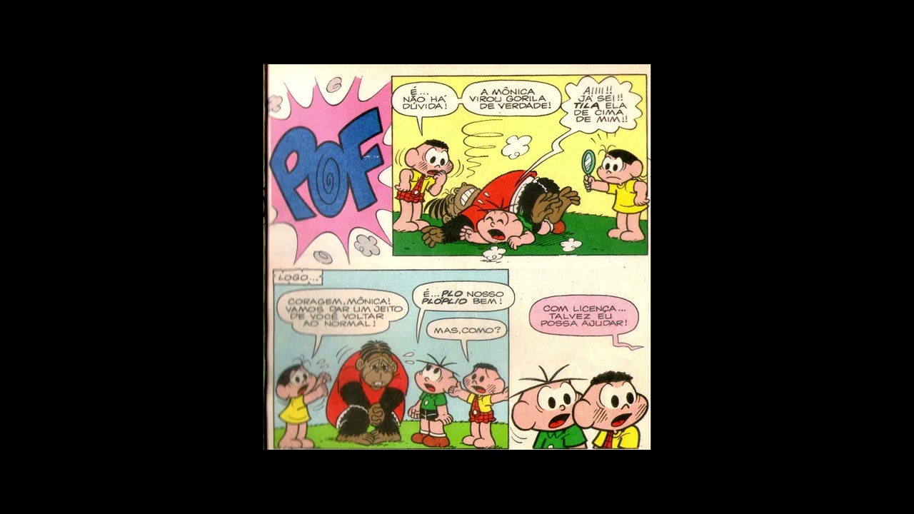 Mônica a menina gorila