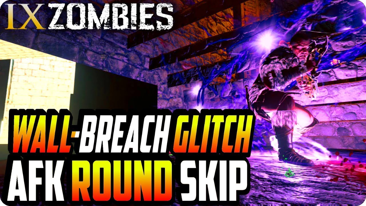 BO4 Zombie Glitches: New Wall-Breach AFK Round Skip Glitch - IX Zombie Glitches